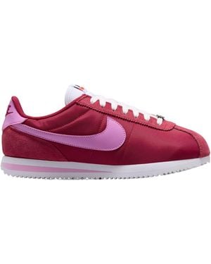 Nike Textile Runners Sneakers - Purple