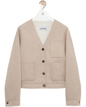 Loewe Arenisca Cardigan - Natural