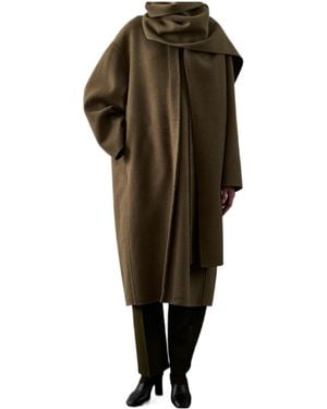 Soeur Long-Sleeved Coat - Green