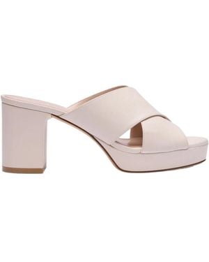 Stuart Weitzman Dayna Platform Slide - Pink