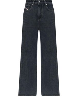 DIESEL 1996 D Sire Logo Patch Jeans - Blue