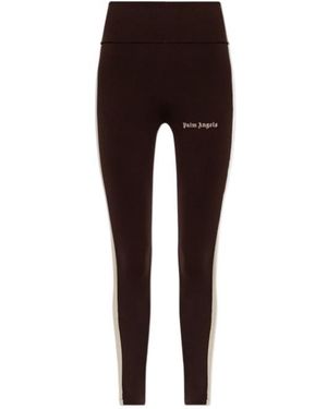 Palm Angels Elastic-Waist Leggings - Multicolor