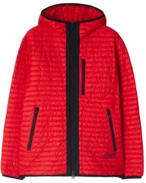 Burberry Nylon Puffer Jacket - Red