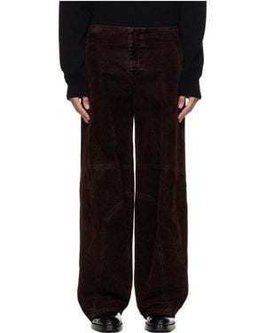 Jean Paul Gaultier Double-Pocket Casual Trousers - Black