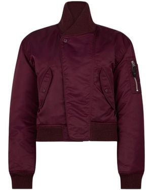 DSquared² Aviator Wash 80's Kiodo Bomber - Red