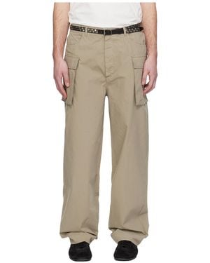 GIMAGUAS Giaco Cotton Trousers - Natural