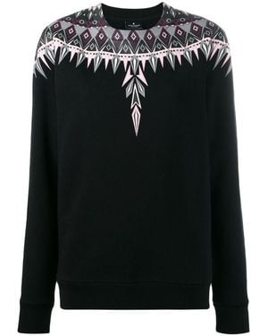 Marcelo Burlon Norwegian Wings Hoodie - Black