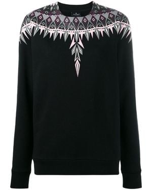 Marcelo Burlon Norwegian Wings Hoodie - Black