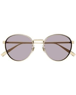 dunhill Round-Frame Sunglasses - White