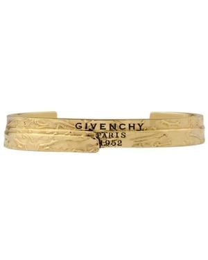 Givenchy Tape Cuff Bracelet - Metallic