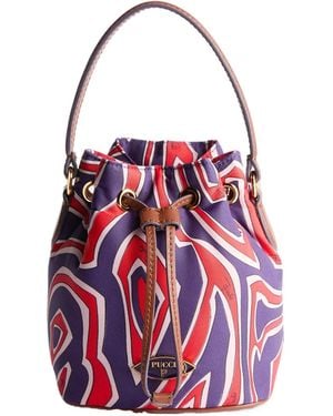 PUCCI Pucci Yummy Bucket Bag - Red