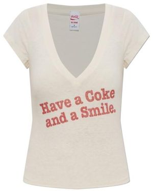 RE/DONE Short-Sleeved T-Shirt - Grey