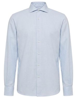 Peserico Long-Sleeved Shirt - Blue