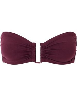 Eres Les Essentiels Show Bandeau Bikini Top - Purple