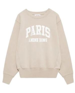 Anine Bing Crew Sweatshirt - White