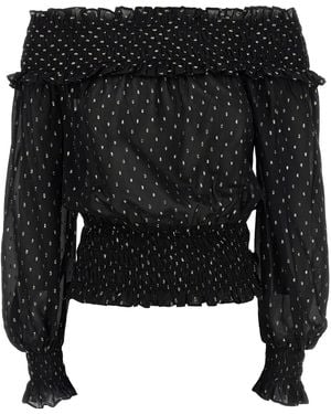 Self-Portrait Blouses - Black