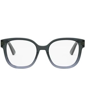 Dior Full-Frame Non-Prescription Glasses - Metallic