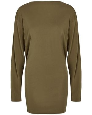 Jacquemus Loose Backless Dress - Green