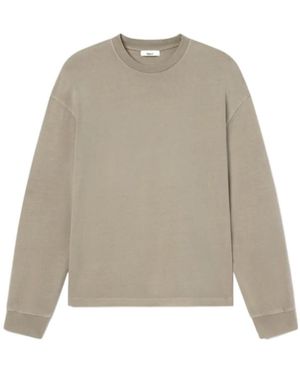 Agolde Long-Sleeve Sweatshirt - Natural