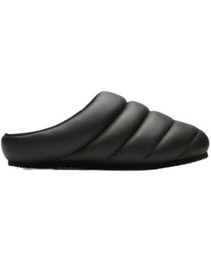 Axel Arigato Round-Toe Slippers - Black