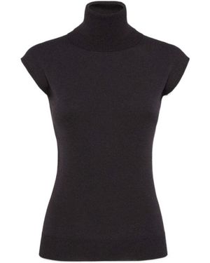 DSquared² Knit Turtleneck Top - Black