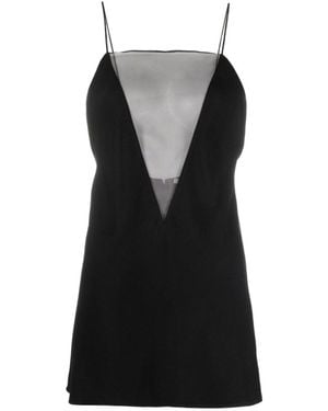 Stella McCartney Spliced Sleeveless Vest - Black
