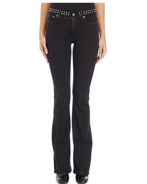 Dondup Studded Casual Trousers - Black