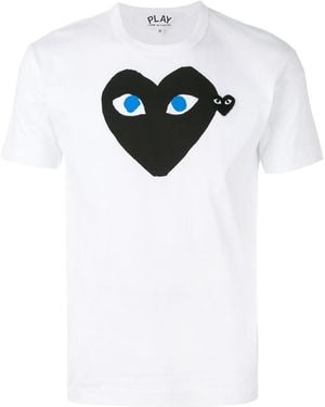 COMME DES GARÇONS PLAY Short-Sleeved T-Shirt - White
