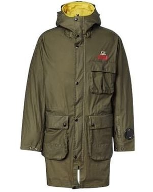 C.P. Company Goggles Down Jacket - Green