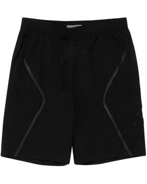 A_COLD_WALL* A-Cold-Wall* Stripe-Detailed Track Shorts - Black