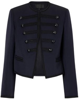 Nili Lotan Blondie Wool-Gabardine Jacket - Blue