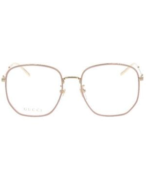 Gucci Eyewear Square Frame Glasses - White