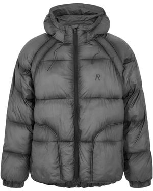 Represent Solid Colour Down Jacket - Grey