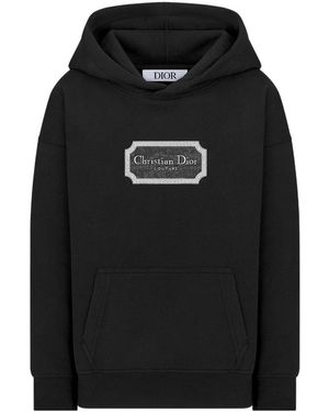 Dior Kids' Christian Couture Hooded Sweatshirt - Black