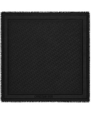 Dior Oblique Shawl - Black