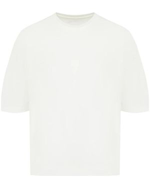 Homme Plissé Issey Miyake Basic T-Shirt - White