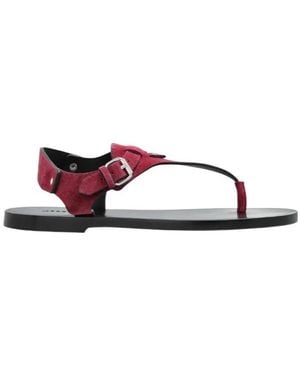 Isabel Marant Suede Sandals - Brown