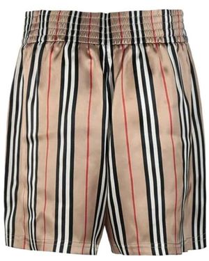 Burberry Branded Shorts - Multicolor