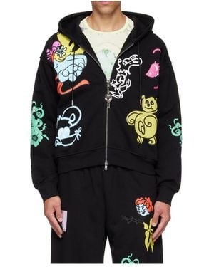 Chopova Lowena Friends Of Cl Hoodie - Black