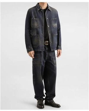 Dolce & Gabbana Distressed Denim Jacket - Multicolour