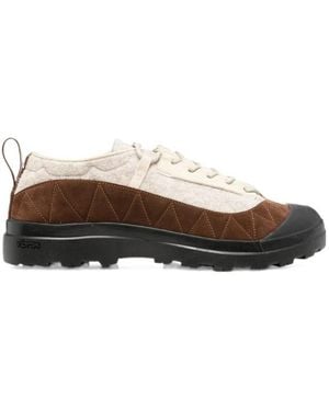 RANRA Round-Toe Sneakers - Brown
