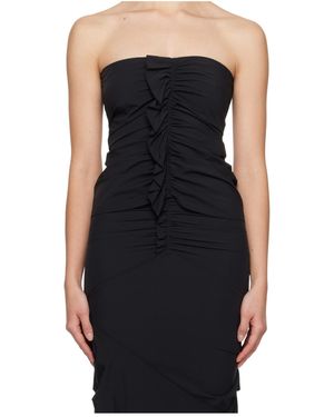 Paris Georgia Basics Tube Top Blouse - Black