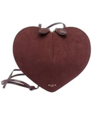 Alaïa Alaïa 3D Heart-Shaped Bag - Red