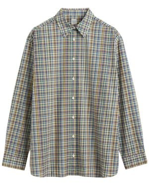 TOTEME Totême Classic Check Shirt - Grey
