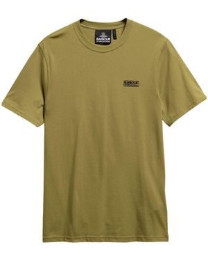 Barbour Wovenpatch Crewneck Tshirt - Green