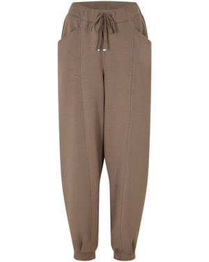 BOSS Drawstring Casual Pants - Brown