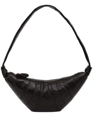 Lemaire Croissant Medium Shoulder Bag - Black