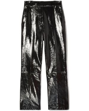KHAITE Straight Casual Pants - Black