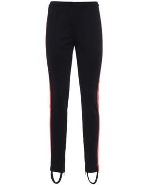 Gucci Technical Side Striped Foot Leggings - Blue