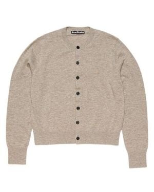 Acne Studios Cadigan Yak Wool - Natural